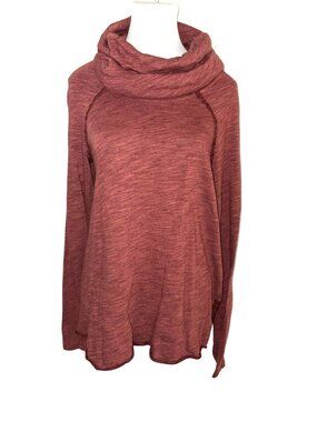 Free People FP Beach Cocoon Cowl Neck Long Sleeve Pullover Top One Size S/M